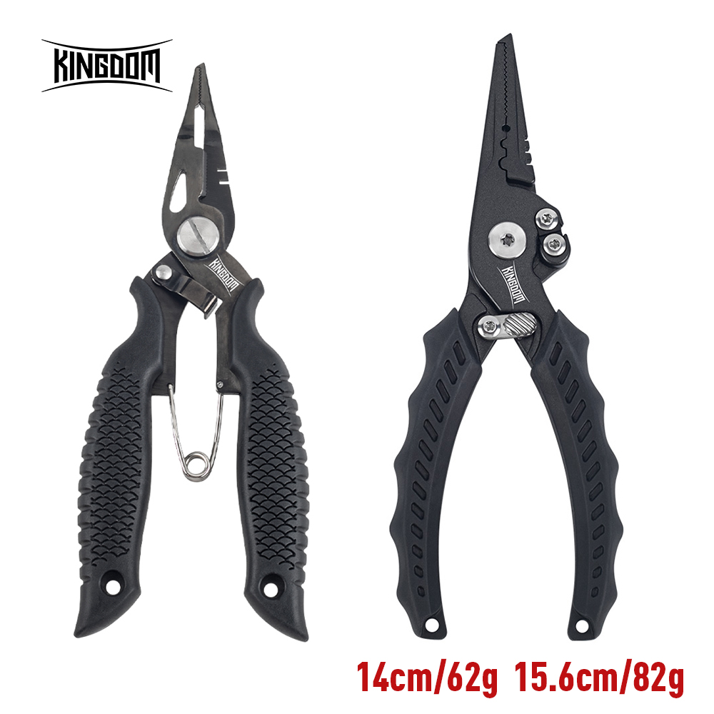 Fishing Hook Stainless Steel - Kingdom Szczypce wędkarskie Wielofunkcyjny przecinak do