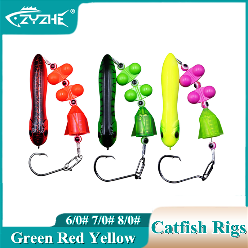 Fishing Hook Circle - Zestawy do połowu suma ZYZHE, 1