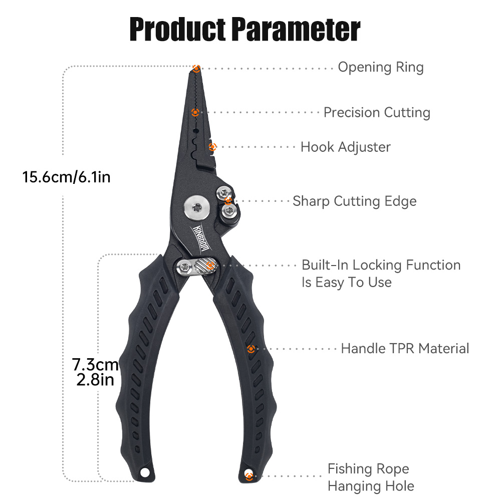 Kingdom Szczypce wędkarskie Wi – Fishing Hook Stainless Steel recenzja i cena