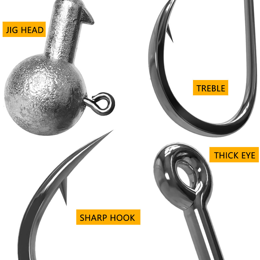 1g 2g 3g 4g 5g 10g 20g 22g 25g – Fishing Hook Size recenzja i cena