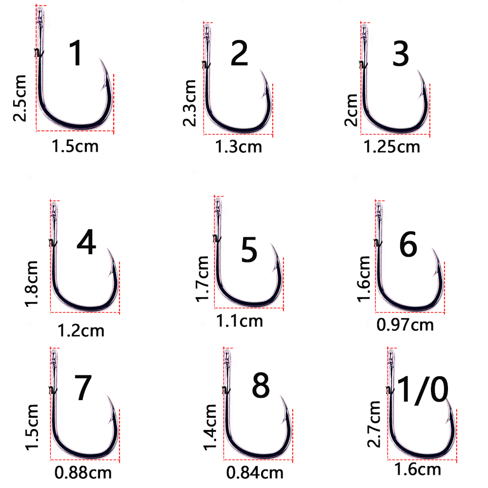 20 sztuk/partia Iseama 1/0 # - – Fishing Hook Size recenzja i cena