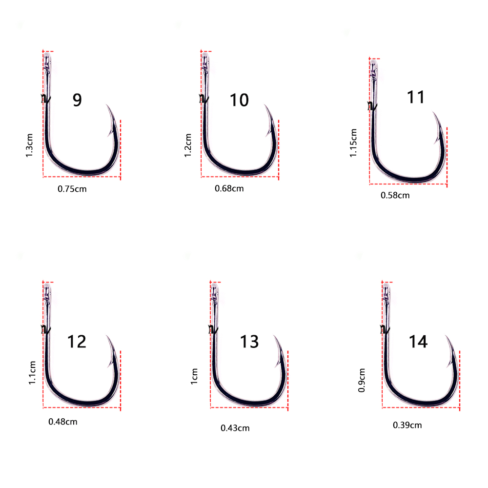 20 sztuk/partia Iseama 1/0 # - – Fishing Hook Size recenzja i cena